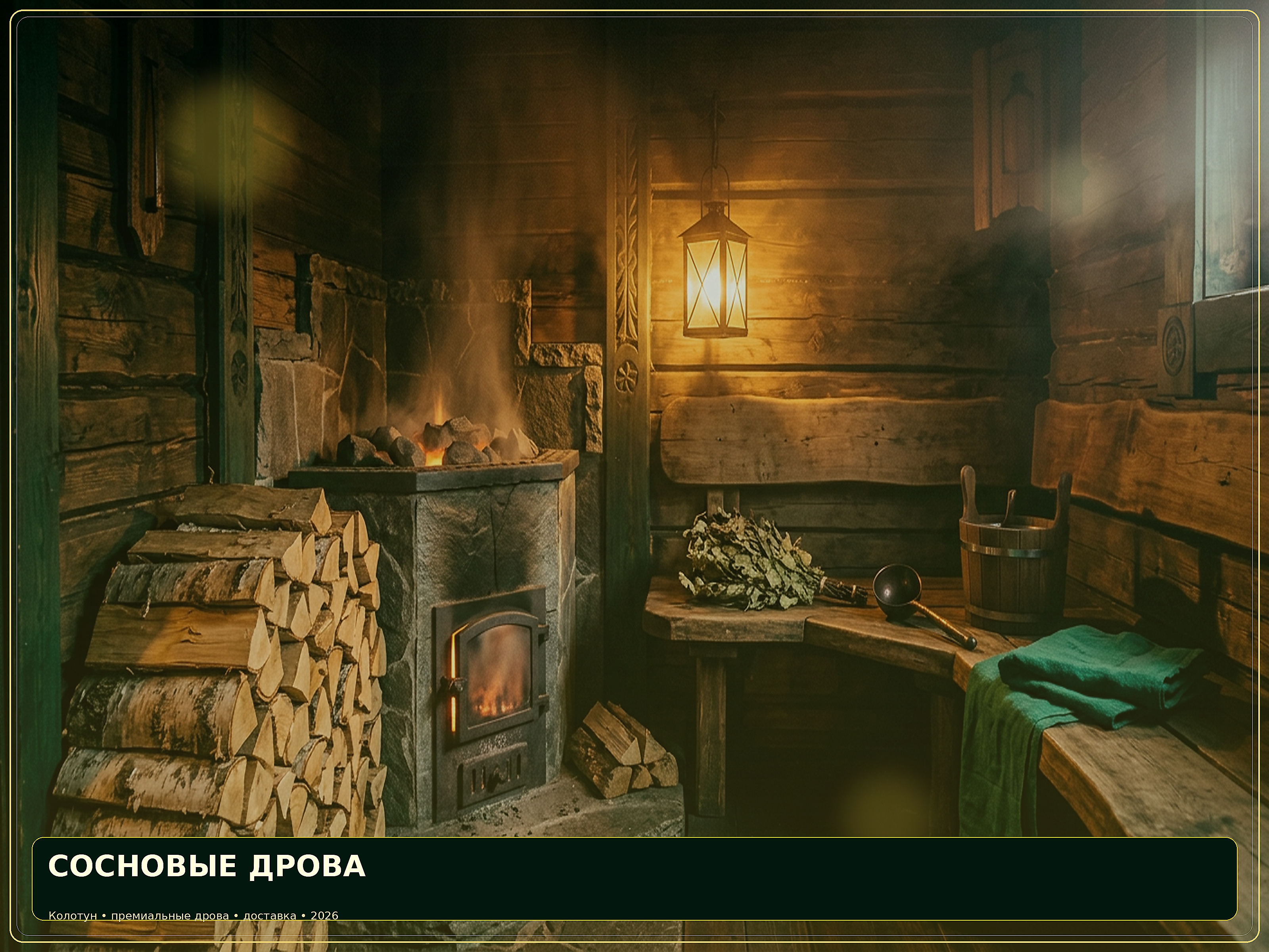 Сосновые дрова
